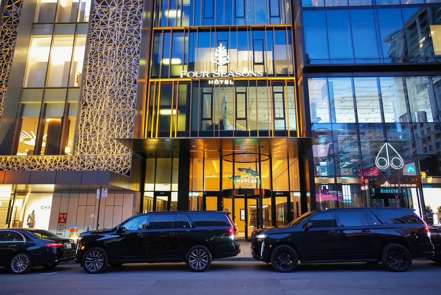VIP Montreal private chauffeur vehicles