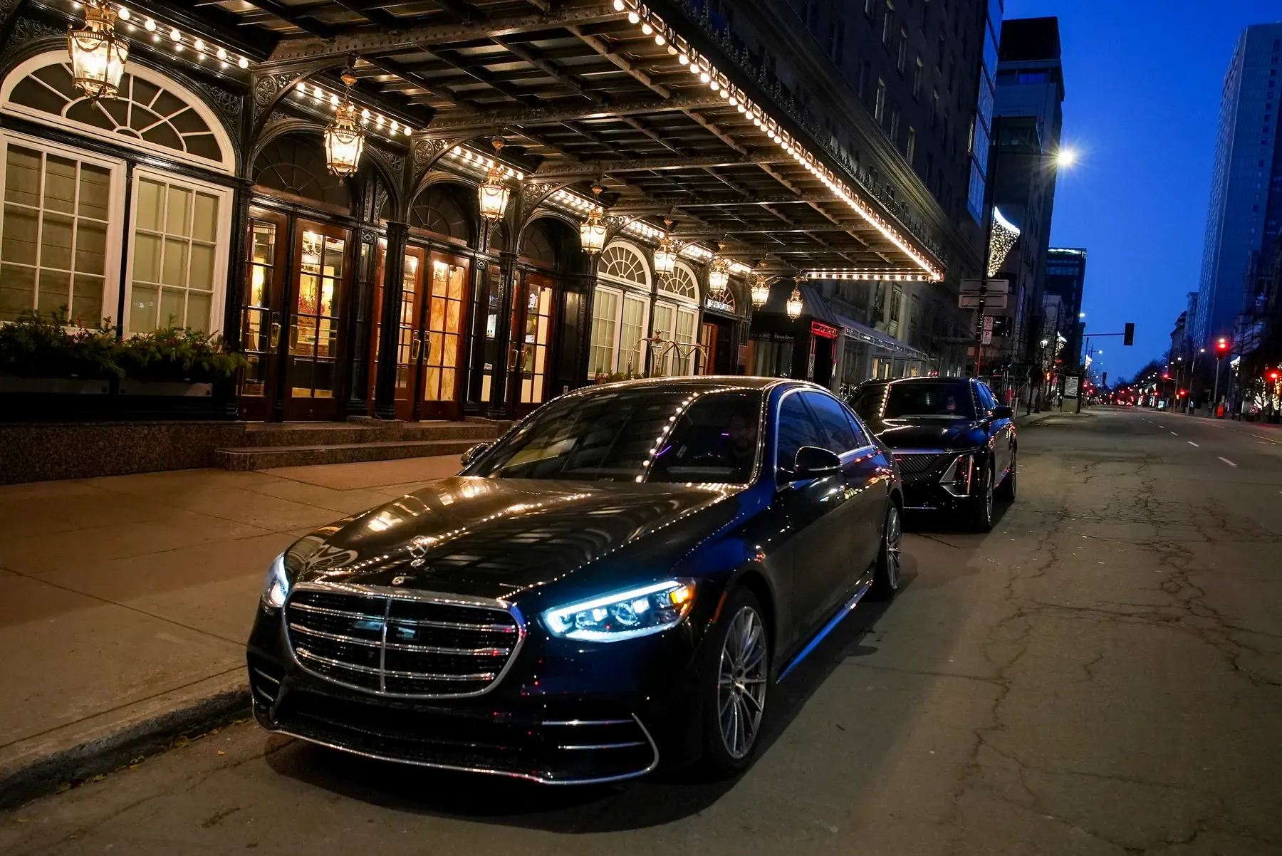VIP Montreal chauffeur vehicles